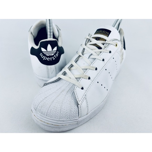 Adidas Superstan Superstar x Stan Smith  Black White Men's Size 6 Sneaker Shoe - Picture 1 of 11